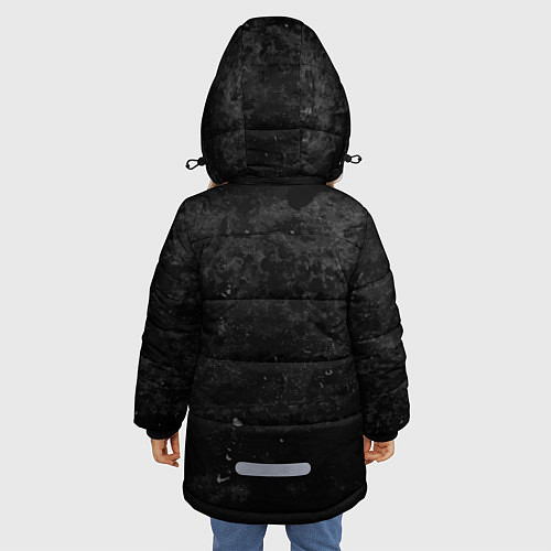 Зимняя куртка для девочки ХЛЕБ / 3D-Черный – фото 4