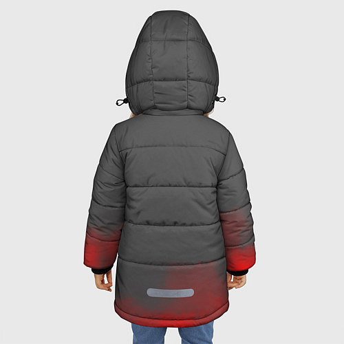 Зимняя куртка для девочки Sally Face: Rock Star / 3D-Черный – фото 4