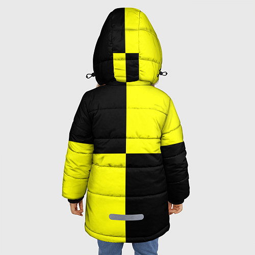 Зимняя куртка для девочки Testing ASAP Rocky / 3D-Черный – фото 4