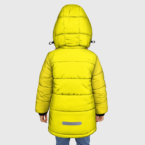 Зимняя куртка для девочки Tessa: Yellow Fashion / 3D-Черный – фото 4