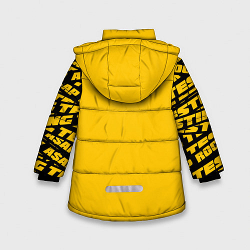 Зимняя куртка для девочки ASAP Rocky Testing / 3D-Светло-серый – фото 2