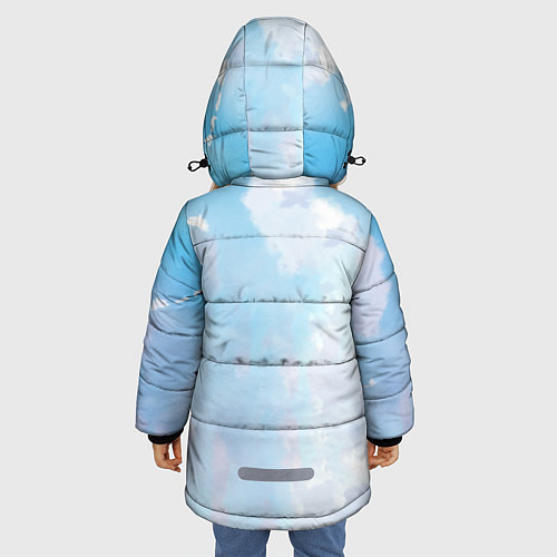 Зимняя куртка для девочки School / 3D-Черный – фото 4