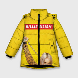 Куртка зимняя для девочки Billie Eilish, цвет: 3D-черный