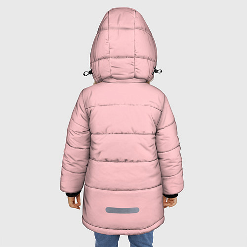 Зимняя куртка для девочки No Game No Life / 3D-Черный – фото 4