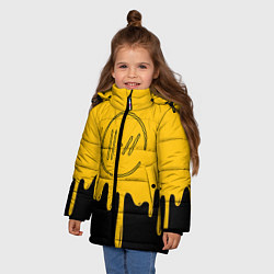 Куртка зимняя для девочки TWENTY ONE PILOTS, цвет: 3D-черный — фото 2
