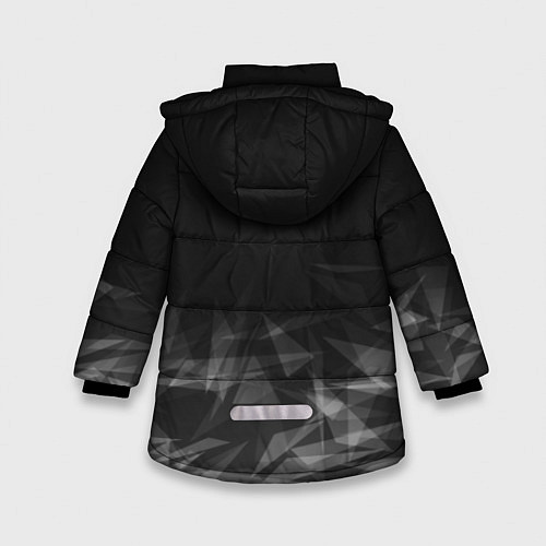 Зимняя куртка для девочки DANGANRONPA / 3D-Светло-серый – фото 2