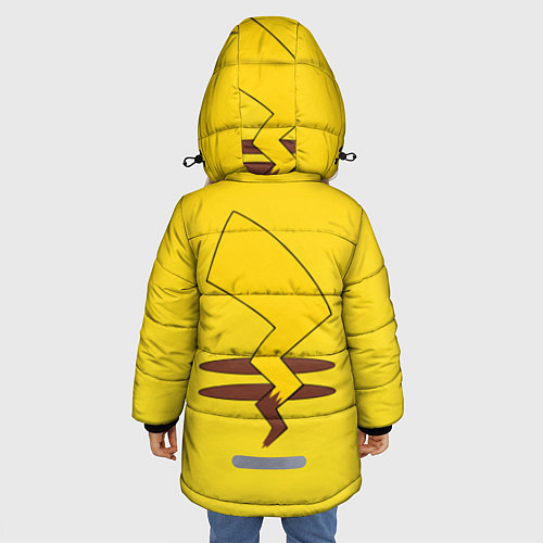 Зимняя куртка для девочки ПИКА ПИКА / 3D-Черный – фото 4