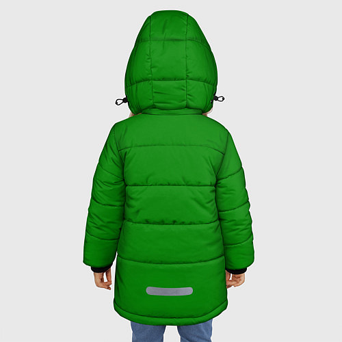 Зимняя куртка для девочки NOFX Face / 3D-Черный – фото 4