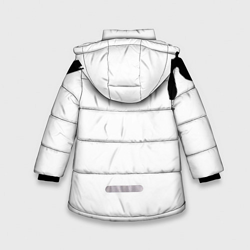 Зимняя куртка для девочки Егор Крид: Это мое / 3D-Светло-серый – фото 2