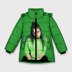 Куртка зимняя для девочки BILLIE EILISH, цвет: 3D-черный