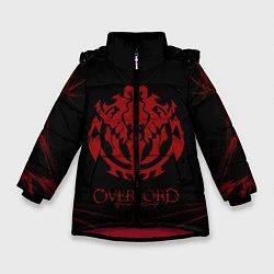 Куртка зимняя для девочки Overlord, цвет: 3D-красный