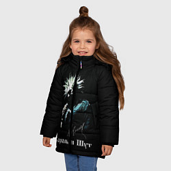 Куртка зимняя для девочки Король и Шут: автограф, цвет: 3D-красный — фото 2