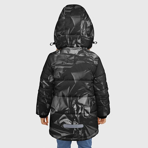 Зимняя куртка для девочки Trea Sure Ateez / 3D-Черный – фото 4
