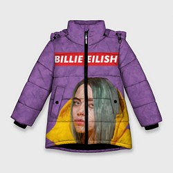 Куртка зимняя для девочки Billie Eilish, цвет: 3D-черный