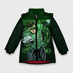 Зимняя куртка для девочки Green Lantern