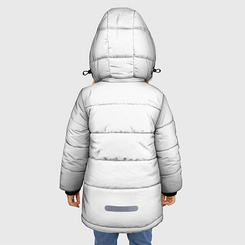 Зимняя куртка для девочки UNDERTALE / 3D-Красный – фото 4