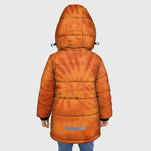 Зимняя куртка для девочки Cactus Jack / 3D-Черный – фото 4