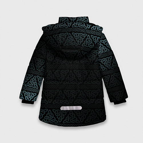 Зимняя куртка для девочки Odinn / 3D-Светло-серый – фото 2