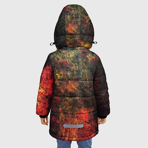 Зимняя куртка для девочки СТАЛКЕР / 3D-Черный – фото 4