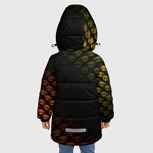Зимняя куртка для девочки BRAWL STARS SALLY LEON / 3D-Черный – фото 4