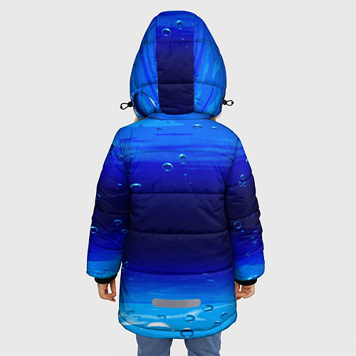 Зимняя куртка для девочки BRAWL STARS х LEON FISH / 3D-Черный – фото 4