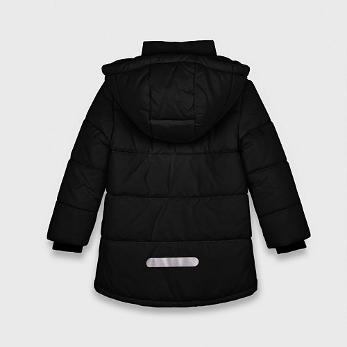 Зимняя куртка для девочки BILLIE EILISH / 3D-Светло-серый – фото 2