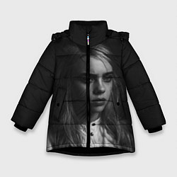 Куртка зимняя для девочки BILLIE EILISH, цвет: 3D-черный