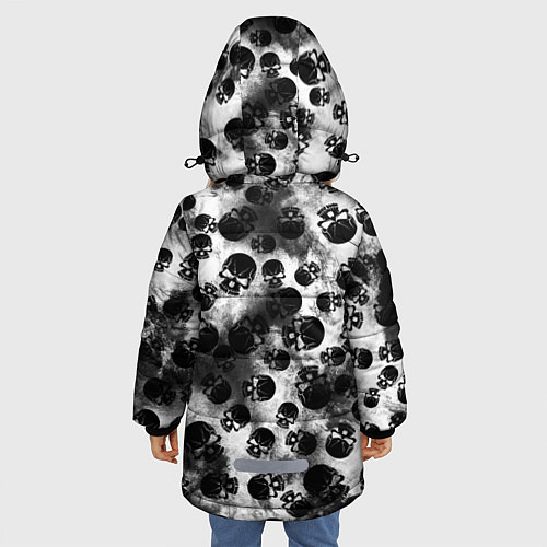 Зимняя куртка для девочки Князь / 3D-Черный – фото 4