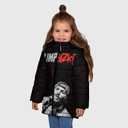 Куртка зимняя для девочки Limp Bizkit, цвет: 3D-черный — фото 2