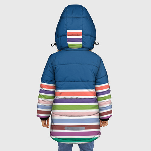 Зимняя куртка для девочки Pantone цвет года с 2012 по 2020 гг / 3D-Черный – фото 4