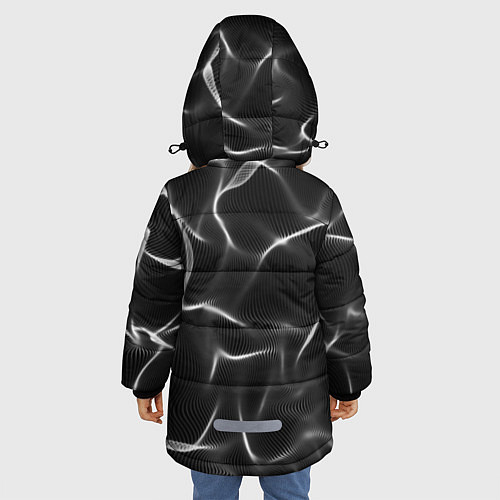 Зимняя куртка для девочки LINEAGE 2 / 3D-Черный – фото 4