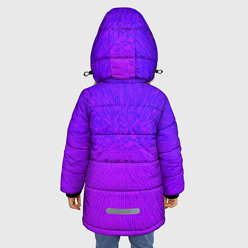 Зимняя куртка для девочки BRAWL STARS LEON ОБОРОТЕНЬ / 3D-Черный – фото 4