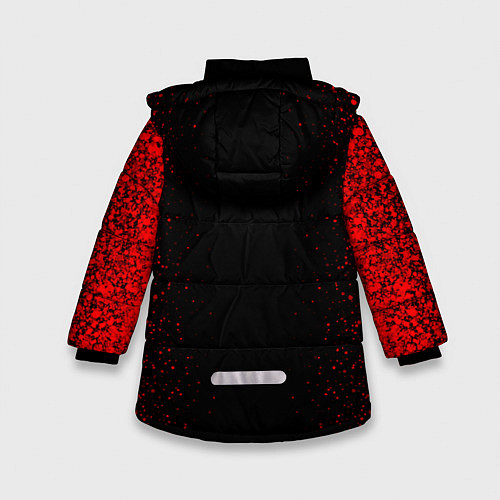 Зимняя куртка для девочки UNDERTALE CHARA / 3D-Светло-серый – фото 2