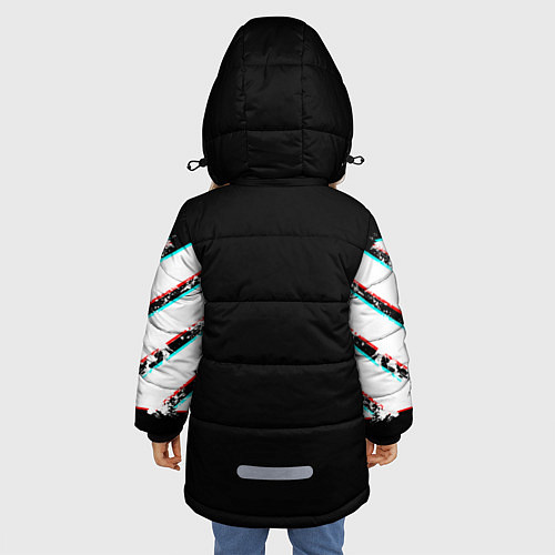 Зимняя куртка для девочки ТИКТОКЕР - PAYTON MOORMEIE / 3D-Черный – фото 4