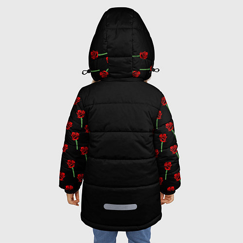 Зимняя куртка для девочки Payton Moormeier: TikTok / 3D-Черный – фото 4