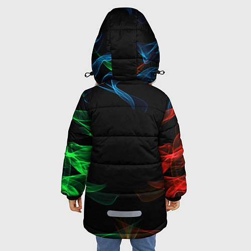 Зимняя куртка для девочки Ark Survival Evolved / 3D-Черный – фото 4