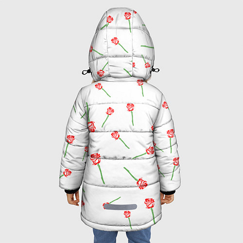 Зимняя куртка для девочки Payton Moormeier / 3D-Черный – фото 4