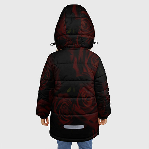 Зимняя куртка для девочки ТИКТОКЕР - PAYTON MOORMEIE / 3D-Черный – фото 4