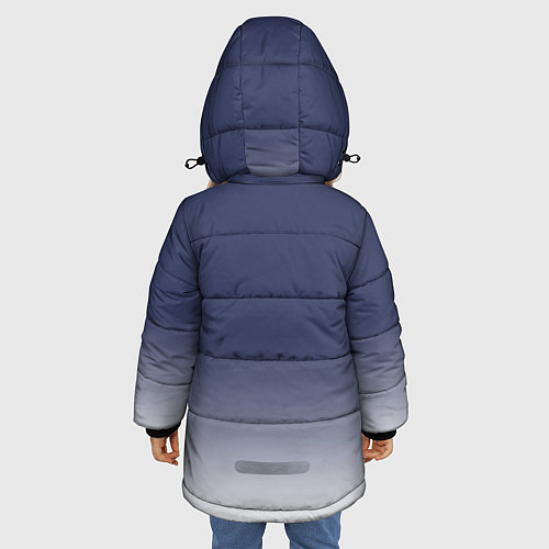 Зимняя куртка для девочки Биплан / 3D-Черный – фото 4