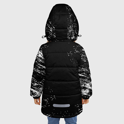 Зимняя куртка для девочки EMINEM / 3D-Черный – фото 4