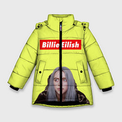 Куртка зимняя для девочки BILLIE EILISH, цвет: 3D-черный