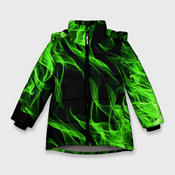 Куртка зимняя для девочки TOXIC FLAME, цвет: 3D-светло-серый