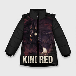 Куртка зимняя для девочки Kindred, цвет: 3D-черный