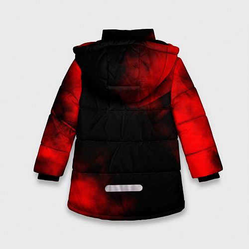 Зимняя куртка для девочки UMBRELLA CORP / 3D-Светло-серый – фото 2