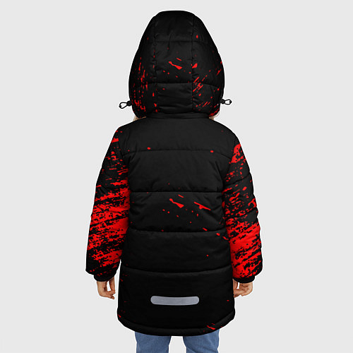 Зимняя куртка для девочки UMBRELLA CORPORATION / 3D-Черный – фото 4