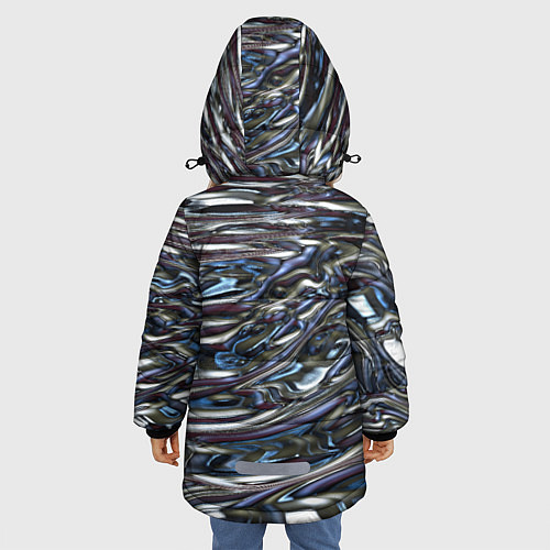Зимняя куртка для девочки Brawl stars / 3D-Черный – фото 4