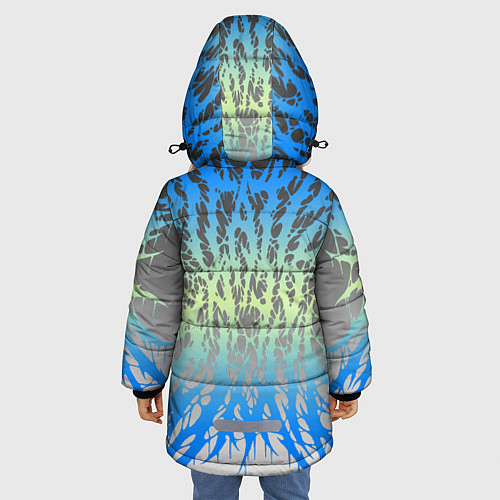 Зимняя куртка для девочки Brawl stars / 3D-Черный – фото 4