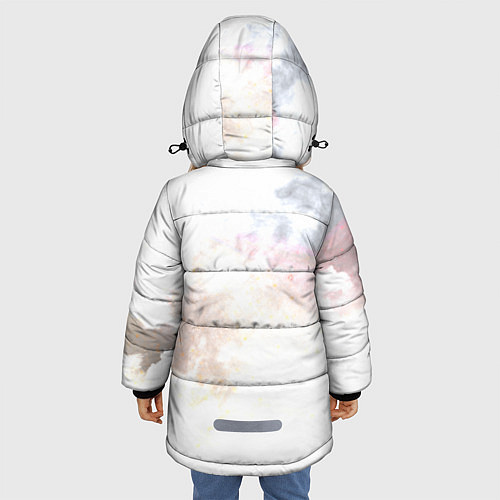 Зимняя куртка для девочки Сплин / 3D-Черный – фото 4