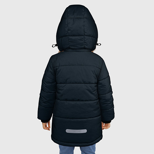 Зимняя куртка для девочки Muhammad Ali / 3D-Черный – фото 4