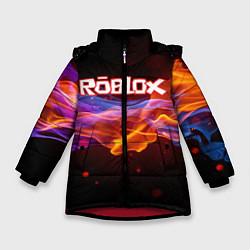 Куртка зимняя для девочки ROBLOX, цвет: 3D-красный